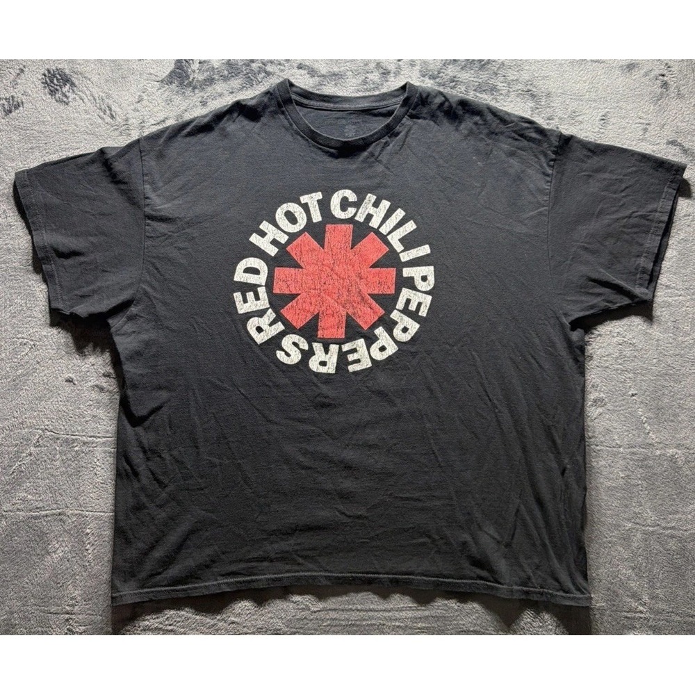Red Hot Chili Peppers Graphic T-Shirt. Black Adult Sz. 2XL